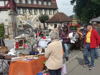 Trödelmarkt in Vellberg