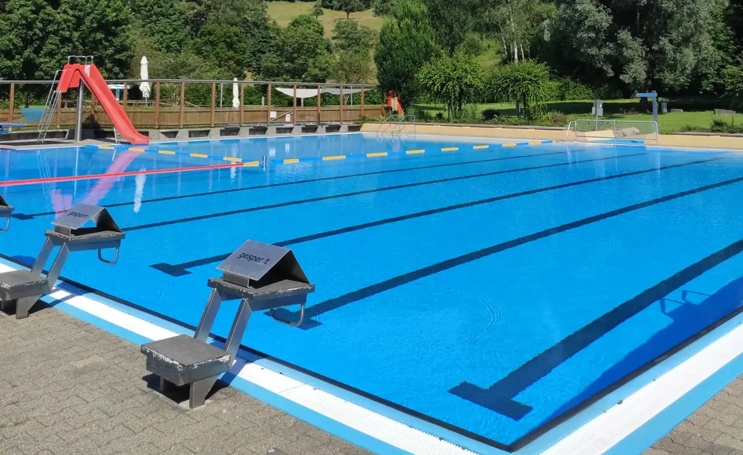 Wiedereröffnung Freibad