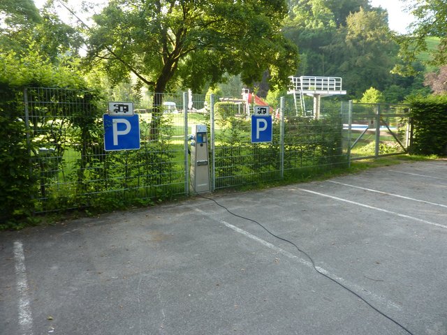 Wohnmobilstellplatz am Freibad