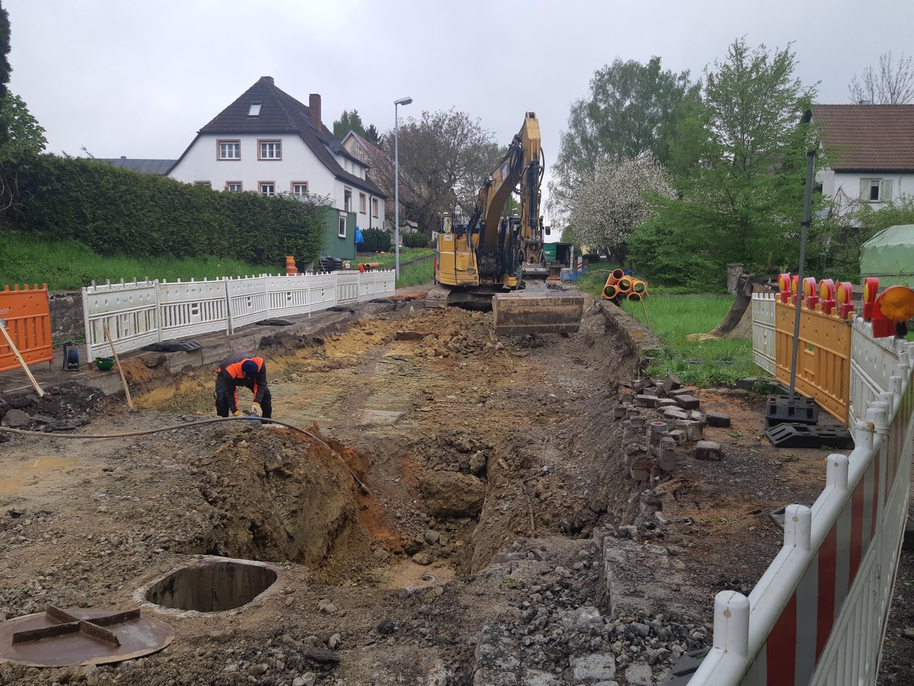 Sanierung der Bahnhofstraße in Großaltdorf 