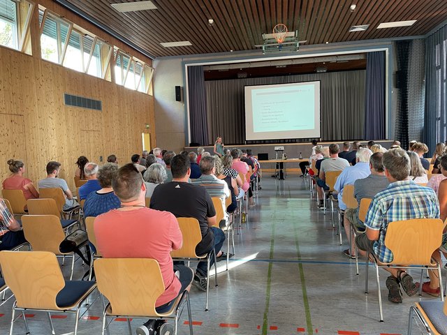 Informationsveranstaltung zur Sanierung der Bahnhofstraße