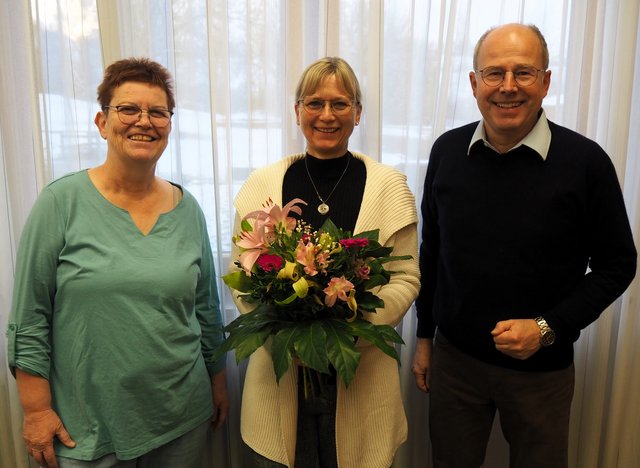 Frau Voßwinkel, Frau Ehleiter und Herr Feldmann