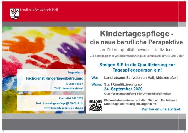 Kindertagespflege - die neue berufliche Perspektive