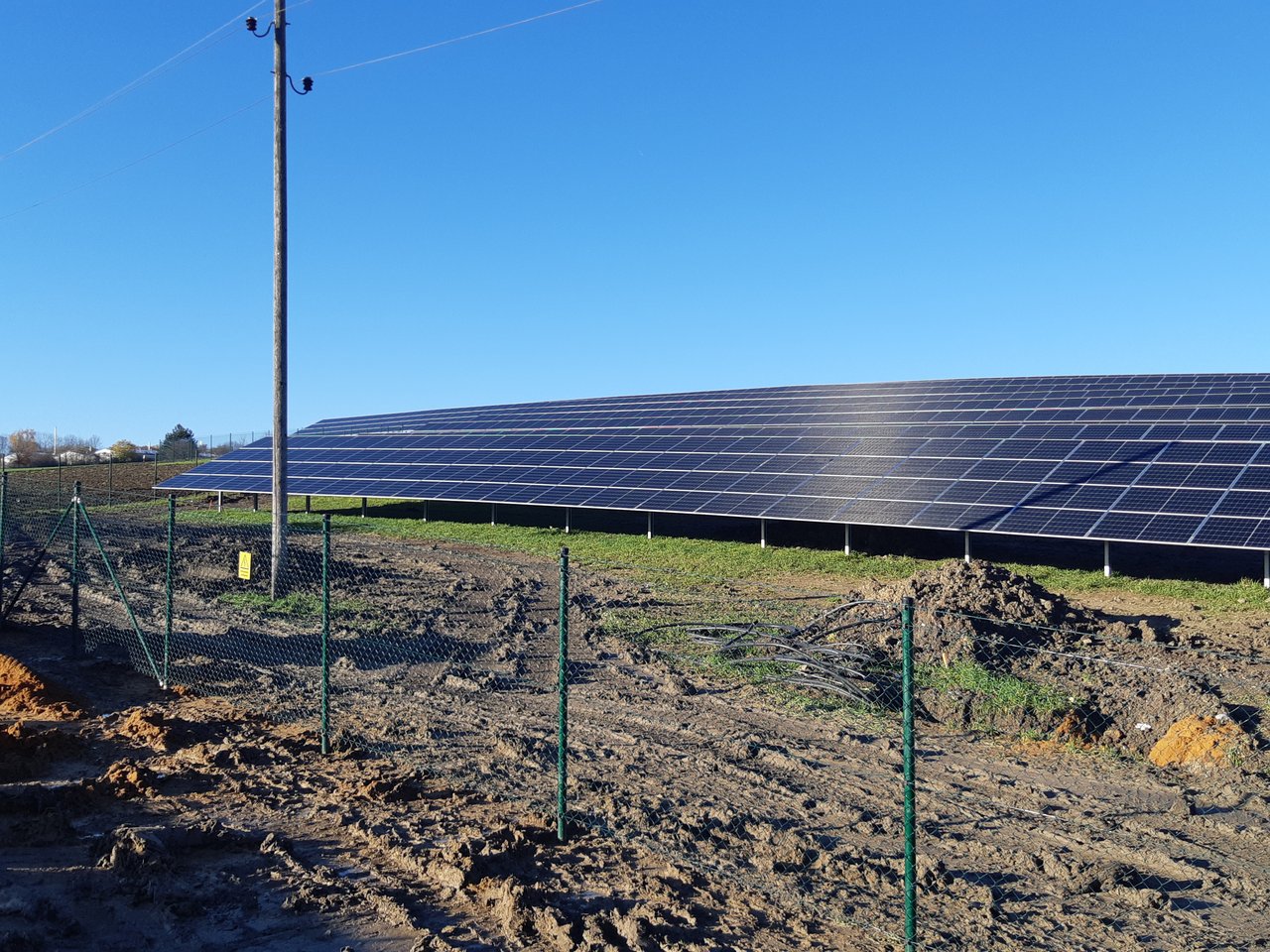 In Vellberg werden aktuell drei Freiflächen-Photovoltaikanlagen gebaut. Eine weitere Anlage in Großaltdorf ist bereits am Netz.