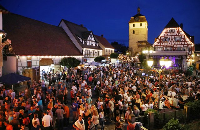 Die Abendstimmung im schönen Städtle. (Fotograf: Ufuk Arslan)