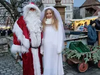 Christkind und Nikolaus